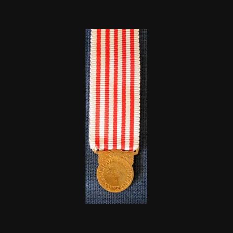 Médaille commémorative de la Grande Guerre 1914 1918 en réduction