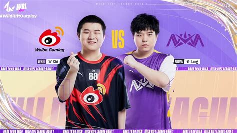 Nova Vs Wbg Game Regular Stage Wrl Asia Nova Esports Vs