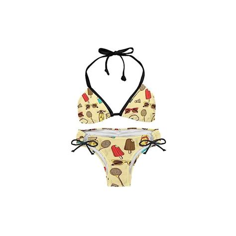 Suojapuku Bikini Da Donna Costume Da Bagno A Due Pezzi Esercizio Di Viaggio Estivo Insiemi Del