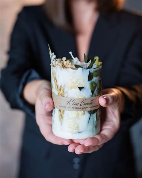 Ботанические свечи- любовь с первого взгляда | Свеча, Корпоративные ...