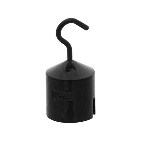 Supertek Black Enamel Hooked Weights Weight 100 Geducation Supplies