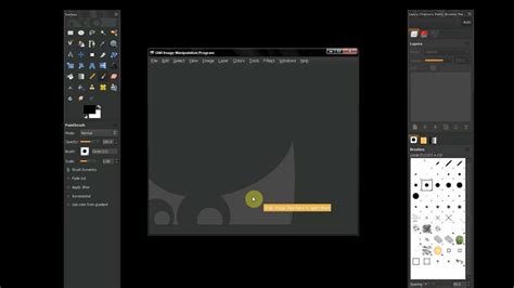 Gimp Tutorial Beginners Guide Ep5 Setting Up Gimp Workspace Youtube