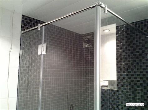 Душевые ограждения из стекла - доставка и монтаж стеклянных душевых ...