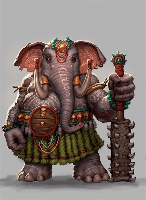 D D Elephant Race Dnd d d homebrew races and classes i ve collected