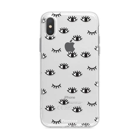 Fooncase Eyes Telefoonhoesje Iphone Xs Fooncase Your Fave Case