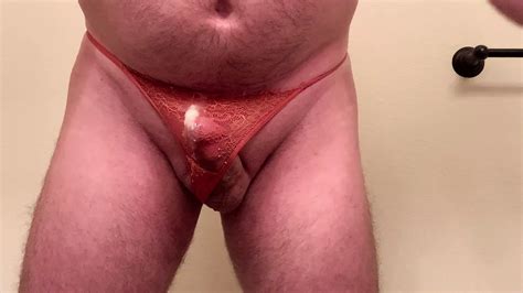 Panties Jerk Off Cum On Lace Thong Gay Crossdresser Porn Feat PantyboiJay XHamster