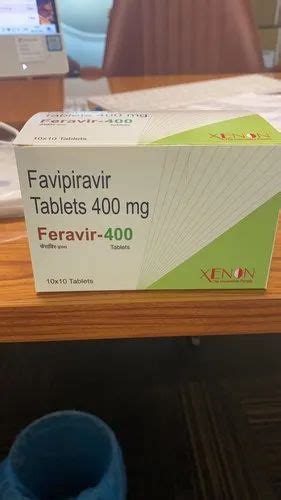 Feravir 400 Favipiravir 400 Mg Tablets Treatment Covid 19 Mild At Rs