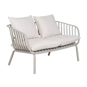 Sofá Noronha 2 Lugares Nude Leroy Merlin