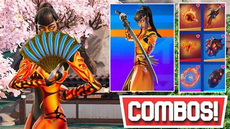 NEW BEST MAGMATIC MIZUKI SKIN COMBOS CHAPTER 4 SEASON 2 BATTLE PASS