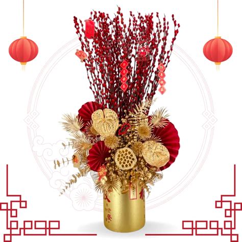 Pussy Willow Arrangement Toh Garden Singapore Orchid Plant Flower Grower