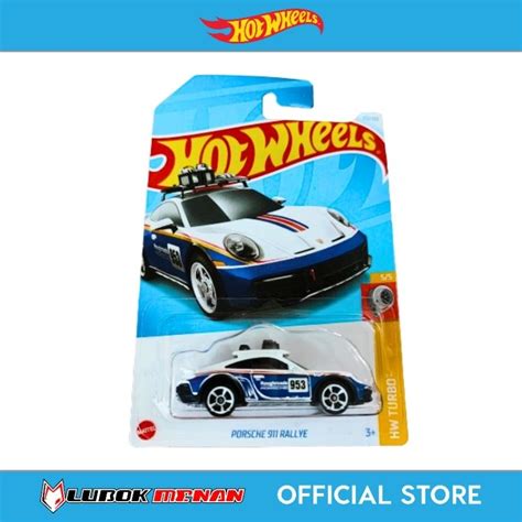 Hot Wheels Porsche Rallye White Shopee Malaysia