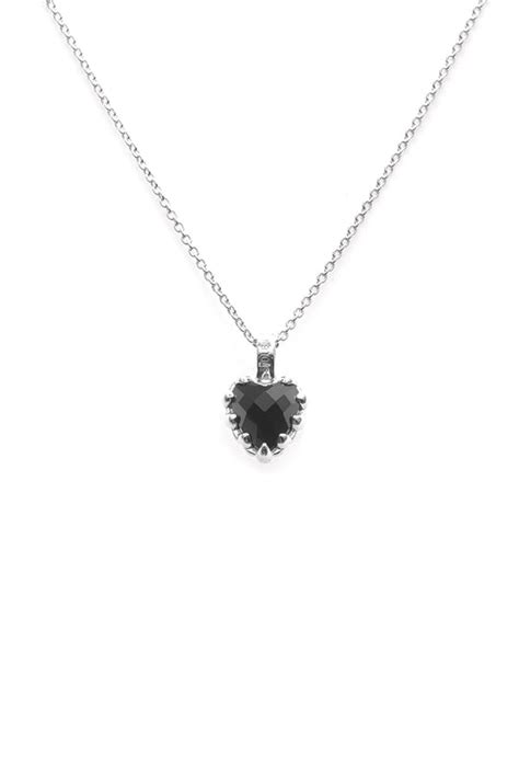 Mini Love Claw Necklace Onyx Stolen Girlfriends Club