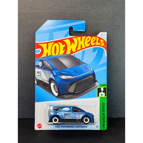 Hot Wheels Ford Performance Supervan Blue HW