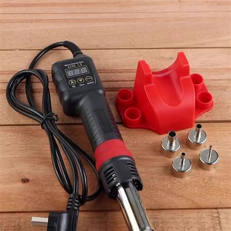 JCD New Micro Hot Air Gun 8208 750W Soldering Welding Rework Station LCD Digital Display All In