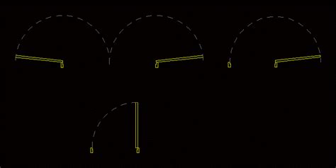 Dynamic Doors In Dwg Cad Library