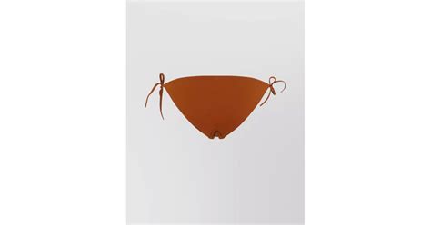 Eres Malou Tie Side Bikini Bottom In Brown Lyst