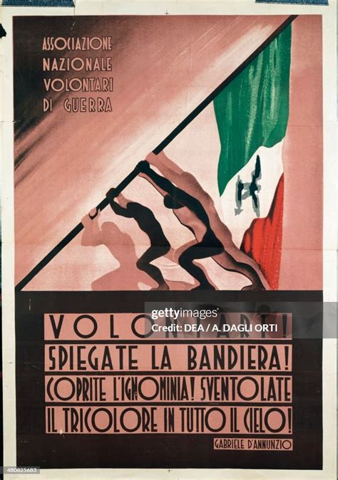 Italy 20th Century First World War Propaganda Poster For The