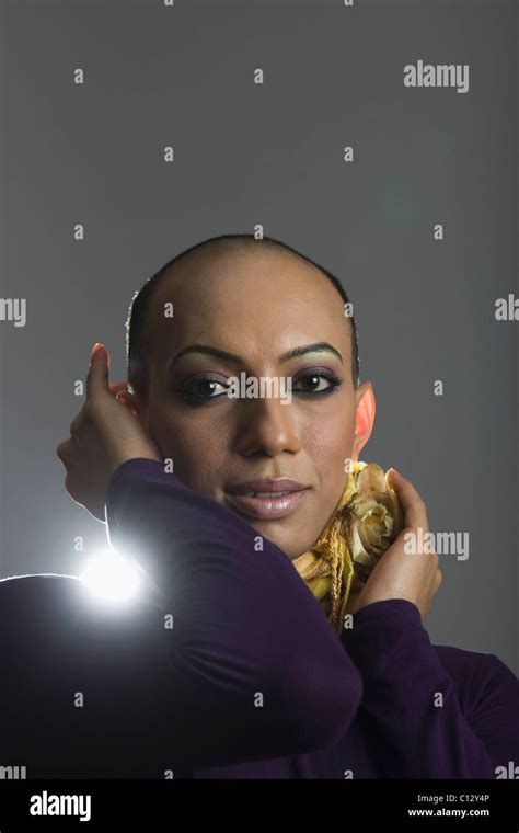 Portrait Of A Gay Man Stock Photo Alamy