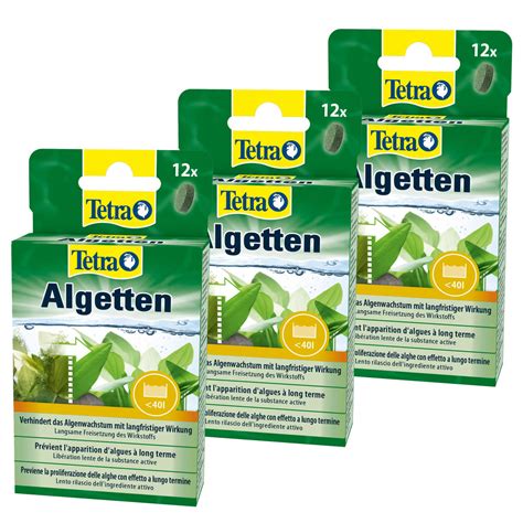 Tetra Algetten (12 stuks) x3 | Algenverwijderaar - AquastoreXL