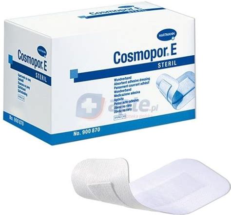 COSMOPOR E plaster sterylny 7,2 x 5 cm 50 sztuk - Opinie i ceny na Ceneo.pl