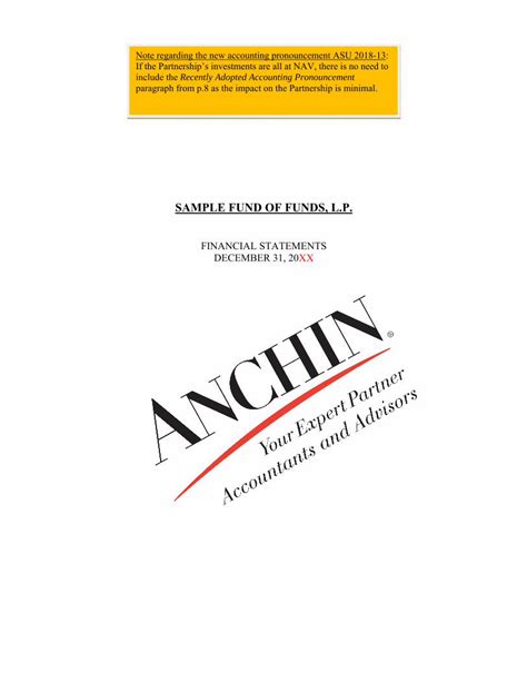 PDF SAMPLE FUND OF FUNDS L P Anchin Block Anchin LLP