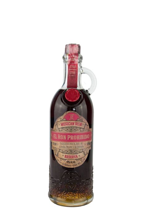 El Ron Prohibido - Mexican Rum “Reserva” 12 Anni - Bonso Distribuzione