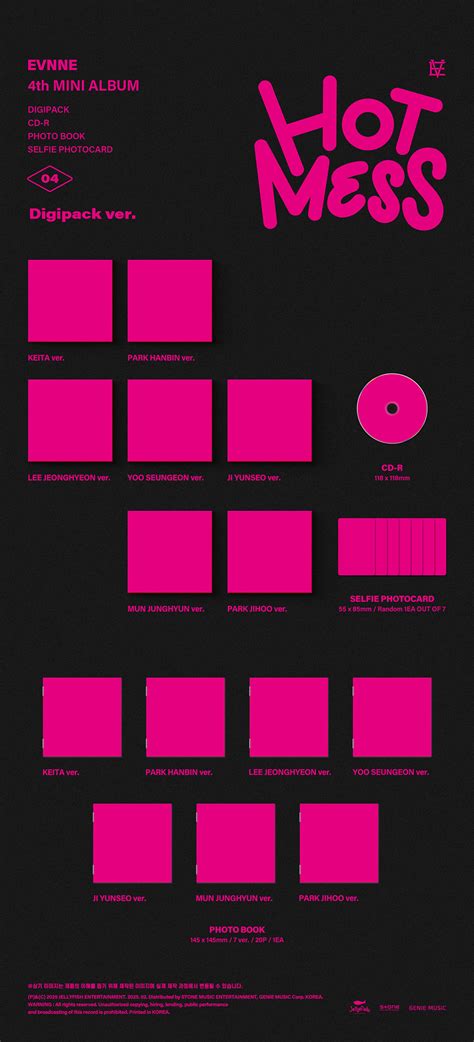 Evnne Hot Mess Digipack Ver Beadsofbullets