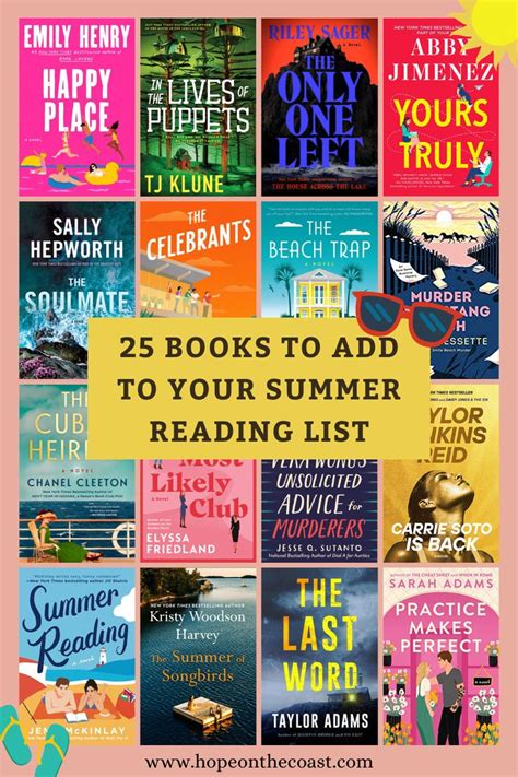 The 25 Books To Add To Your Summer Reading List Are Featured In This