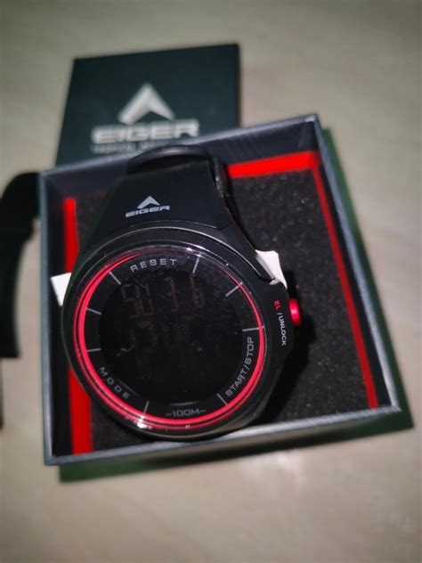 Jam Tangan Eiger Touchdigi Layar Sentuh Touch Digi Antik Jam