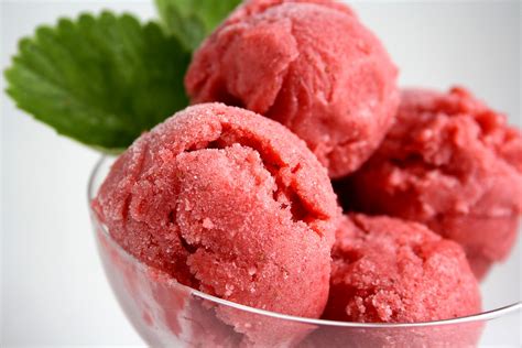 Strawberry Banana Sorbet Butter With A Side Of Bread