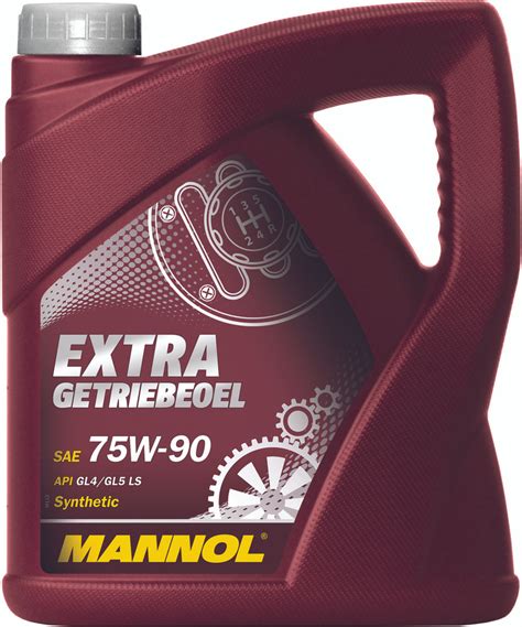 1353 Масло трансмиссионное MANNOL "Extra Getriebeoel", 75W-90 ...