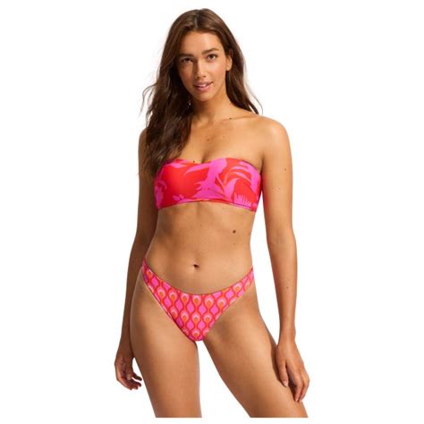 Seafolly Birds Of Paradise Bustier Bandeau Bikini Top Women S Buy