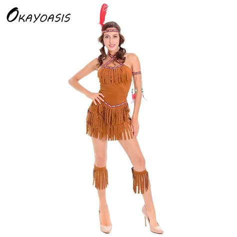 Sexy Pocahontas Halloween Costume