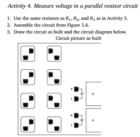 Solved How would I build this parallel circuit from the | Chegg.com