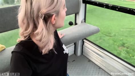 Blonde Wants Cum In Cable Car Eva Elfie