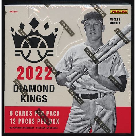 2022 Panini Diamond Kings Baseball Hobby Box Pristine Auction