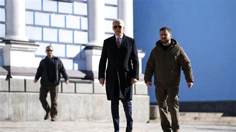 President Biden Makes Surprise Visit To Kyiv