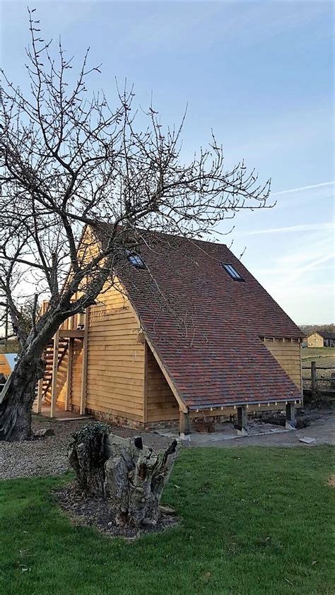 Oak Cart Lodges Essex Oak Frame