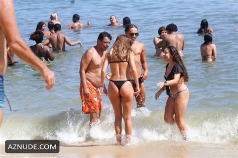 Carmen Arrufat Sexy Spotted Showing Off Her Amazing Bikini Body At Ipanema Beach In Rio De