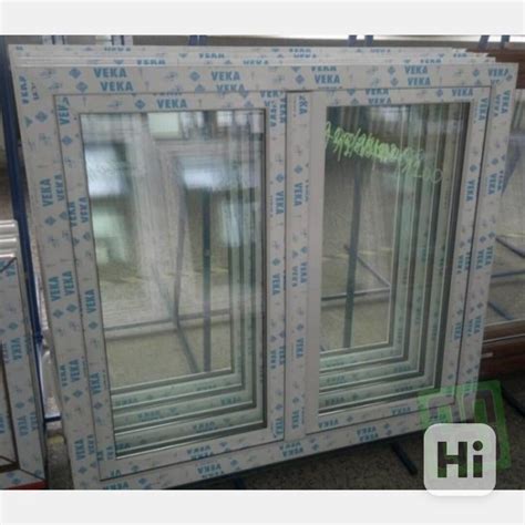 Plastové okno 120x120 bílé - bazar - Hyperinzerce.cz