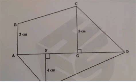 Polygon Abcde Is Divided Into Parts As Shown In Adjoining Figure Find