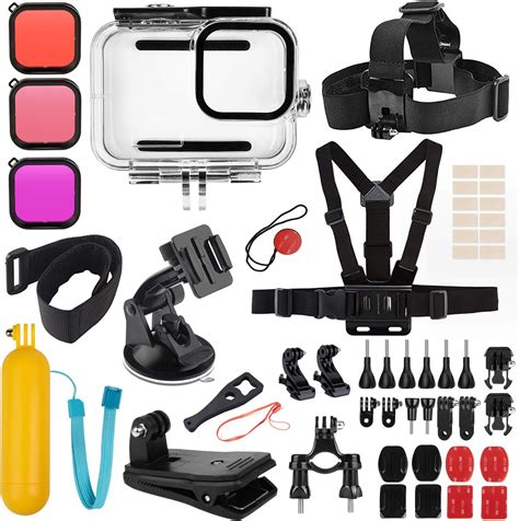 Accessories Kit for GoPro Hero 9 Black, Accessory Bundle Set for Hero 9 ...