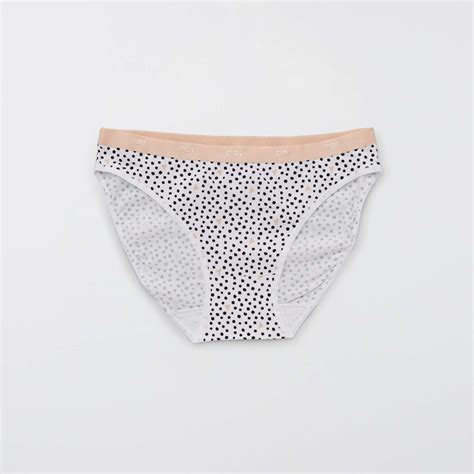 Lot De Culottes Les Pockets De Dim Lingerie Du S Au Xxl Beige