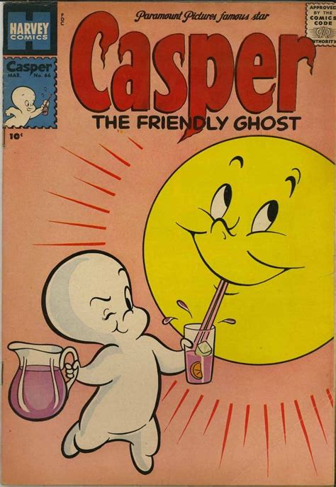 Casper The Friendly Ghost Retro Poster Vintage Cartoon