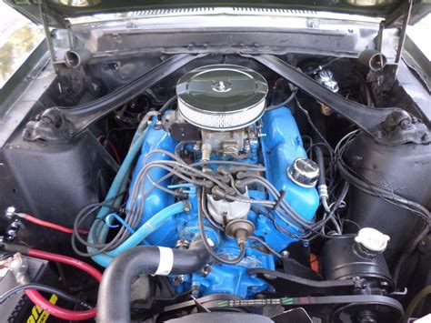 1967 Ford Mustang Engine Compartment