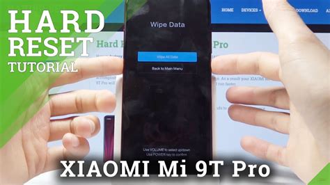 Hard Reset Xiaomi Mi T Pro Wipe Data Bypass Screen Lock Youtube