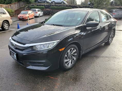 Certified Pre Owned 2017 Honda Civic Sedan EX 4dr Car In Kirkland