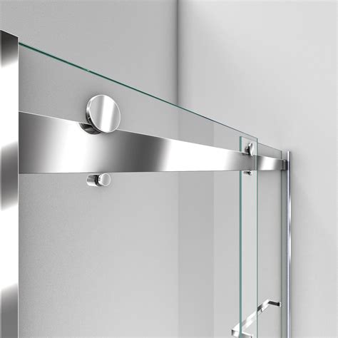 Dreamline Essence 44 48 In W X 76 In H Frameless Bypass Shower Door