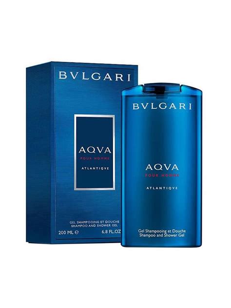 Bvlgari Aqua Pour Homme Atlantique Shampoo And Shower Gel 200ml ...