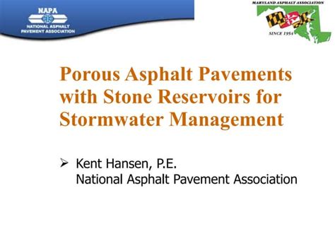 Porous Pavement In Cold Climates Part 2 Ppt